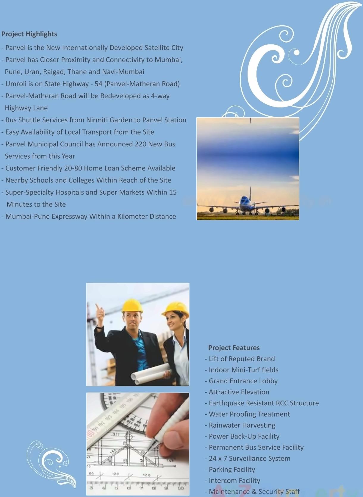  of real estate project Nirmiti Garden located at Umroli, Raigarh, Maharashtra