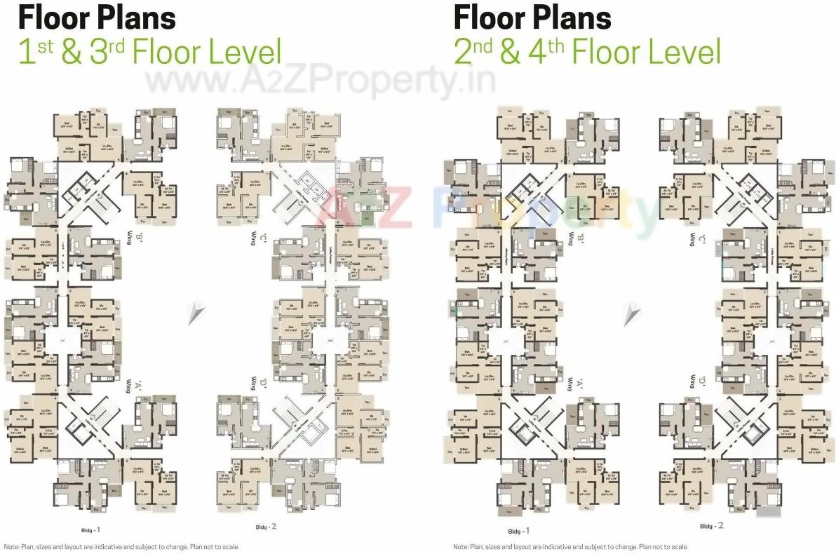 Layout of real estate project Nivanta located at Koyana-velhe, Raigarh, Maharashtra