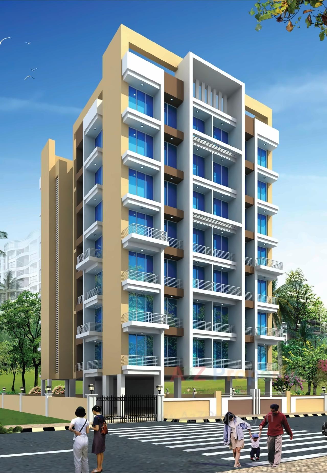 3D Elevation of real estate project Orchid Villa located at Bhokarpada, Raigarh, Maharashtra