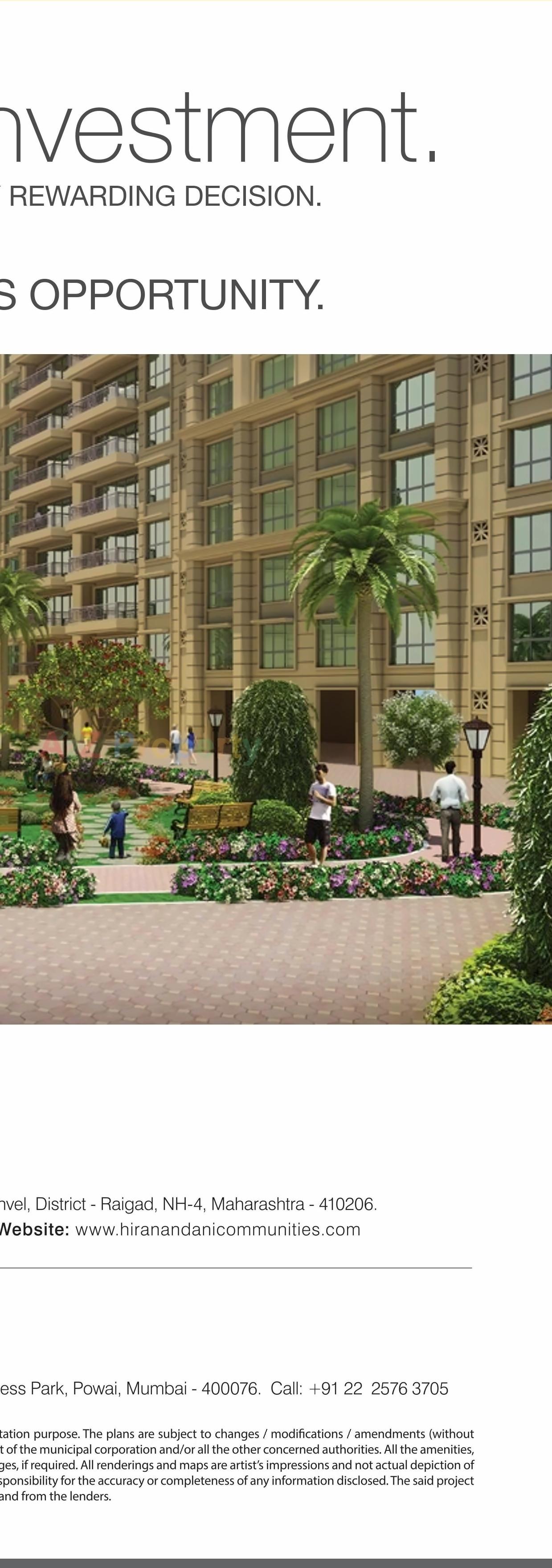 3D Elevation of real estate project Orion located at Bhokarpada, Raigarh, Maharashtra