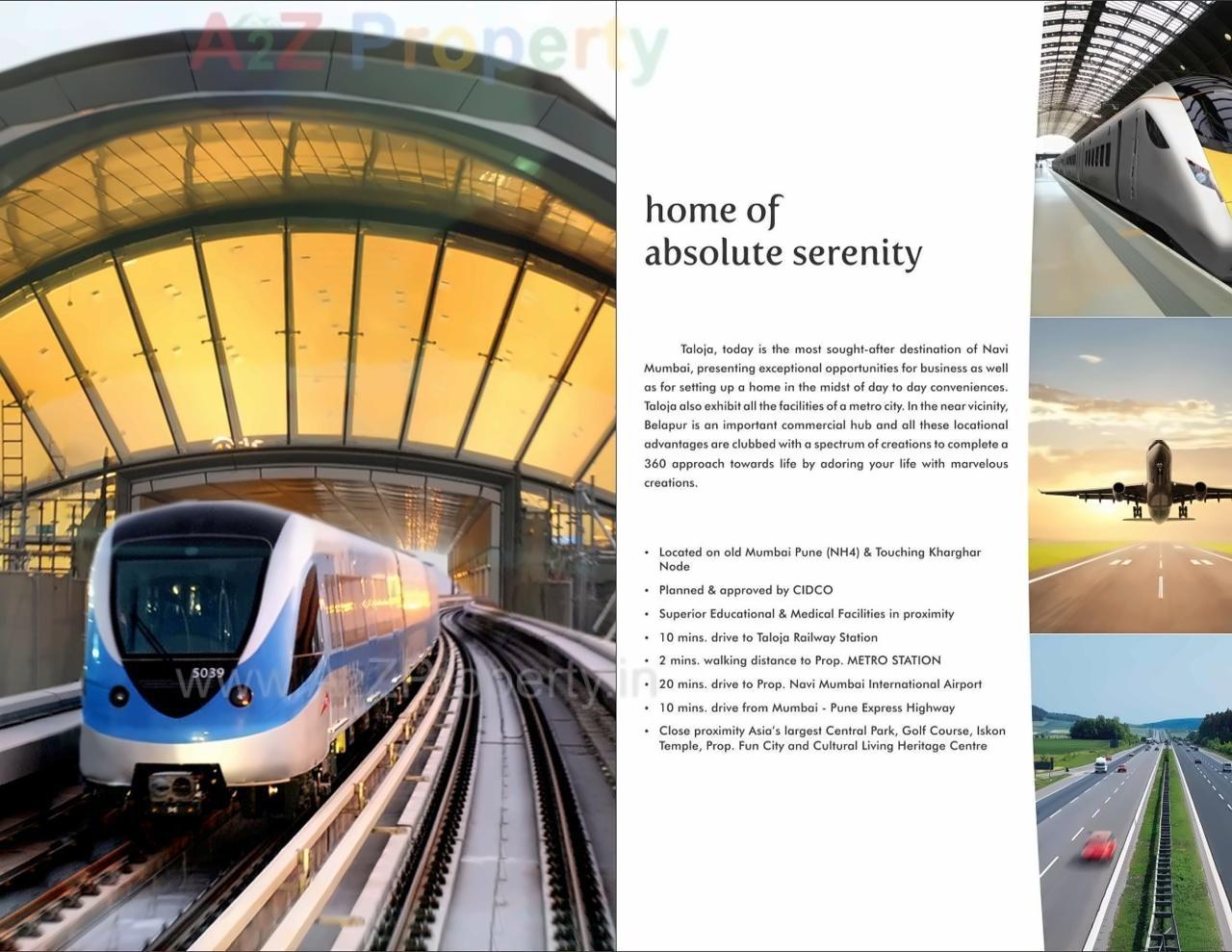 3D Elevation of real estate project Parvati Emperia located at Taloje-panchnad-, Raigarh, Maharashtra