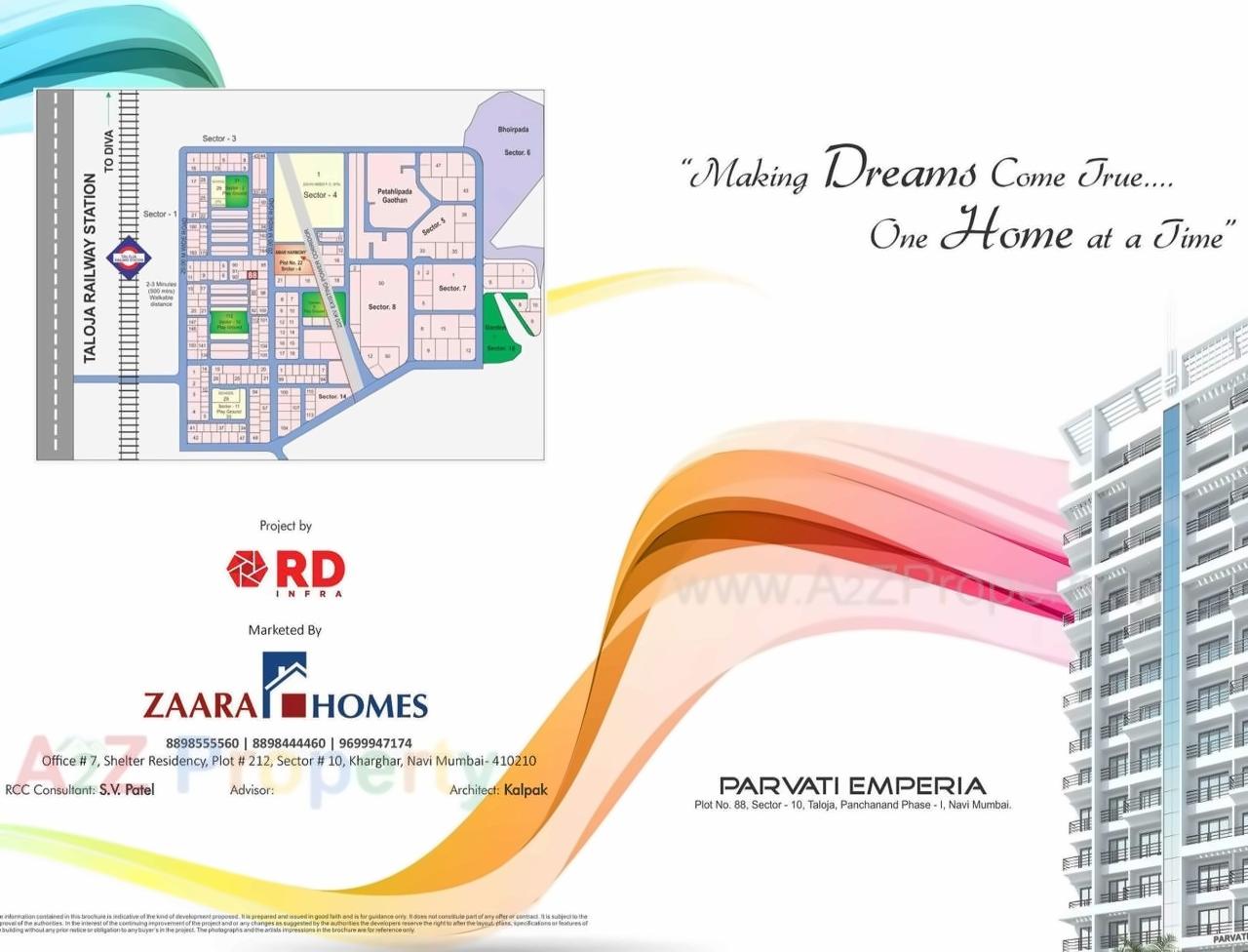  of real estate project Parvati Emperia located at Taloje-panchnad-, Raigarh, Maharashtra