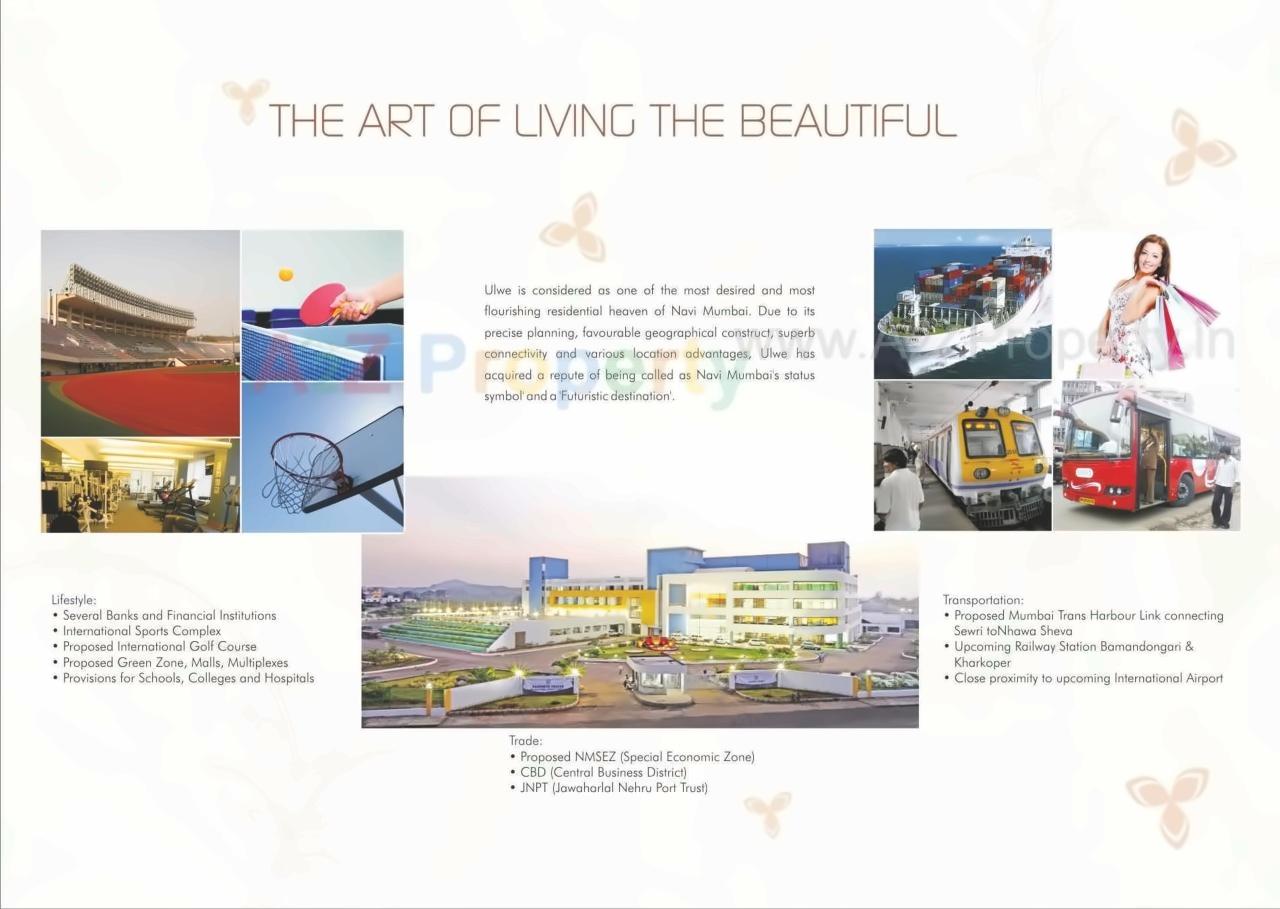  of real estate project Payal Palace located at Ulawe, Raigarh, Maharashtra