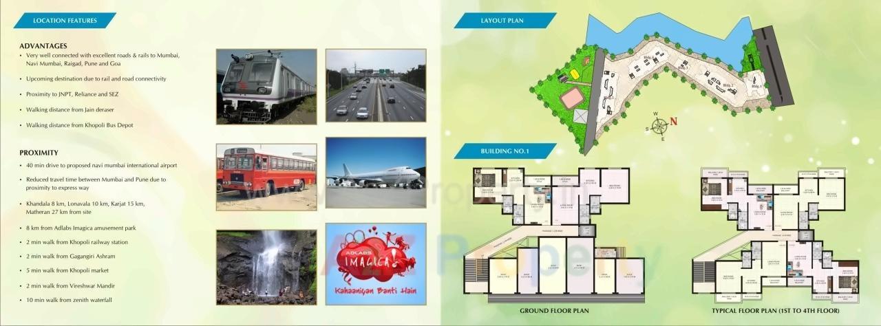  of real estate project Phase Jainam Garden located at Khopoli, Raigarh, Maharashtra