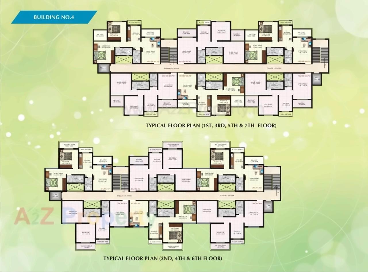Layout of real estate project Phase Jainam Garden located at Khopoli, Raigarh, Maharashtra