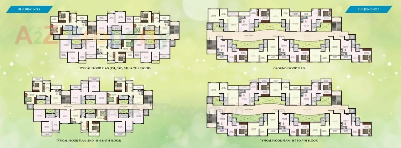 Layout of real estate project Phase Jainam Garden located at Khopoli, Raigarh, Maharashtra