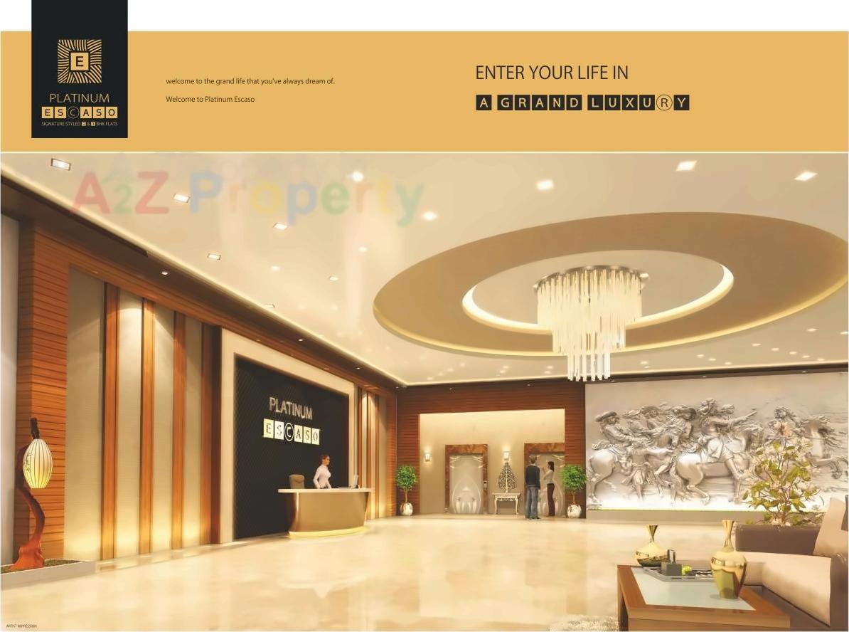 3D Elevation of real estate project Platinum Escaso located at Ulawe, Raigarh, Maharashtra