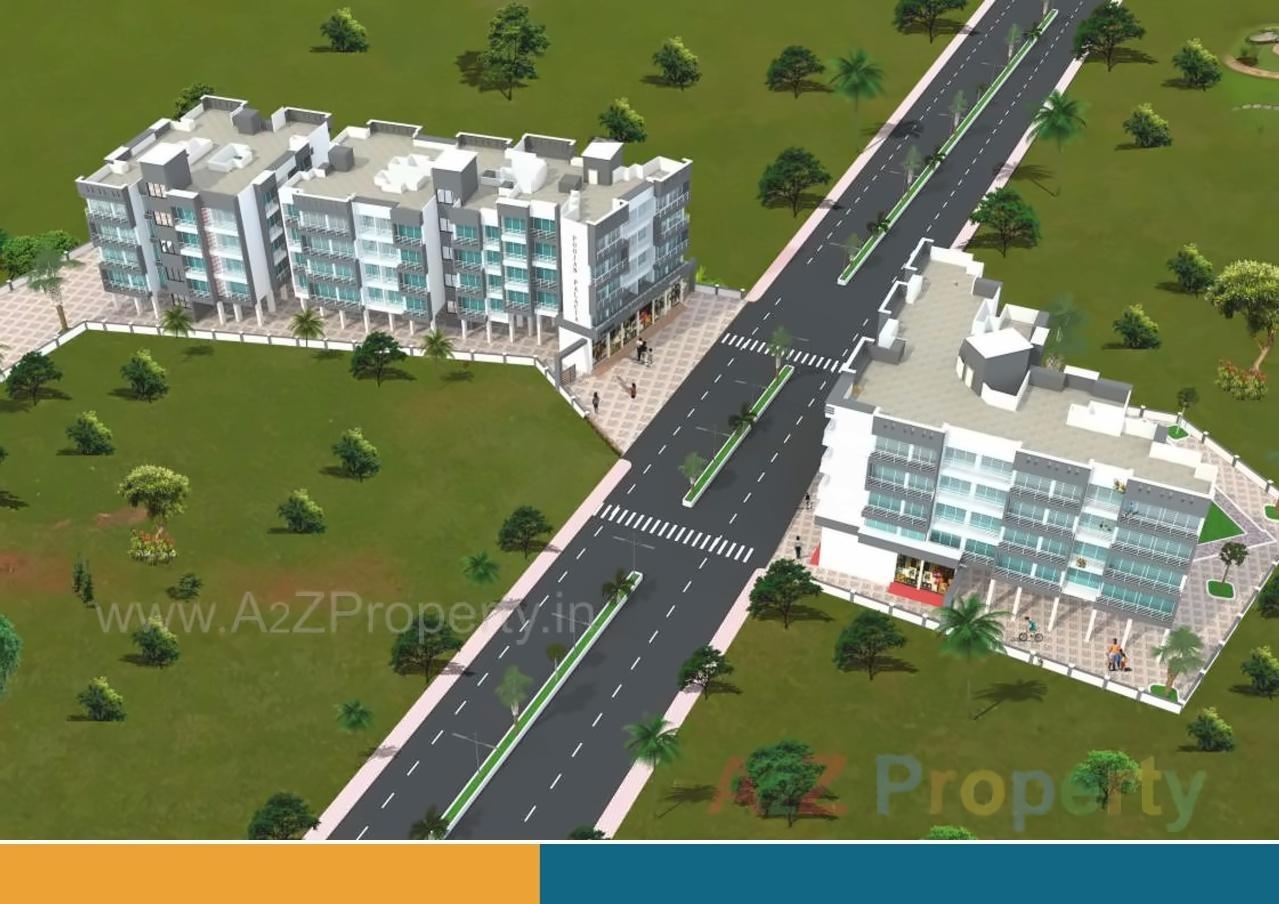 3D Elevation of real estate project Poojan Palacia C located at Karjat, Raigarh, Maharashtra