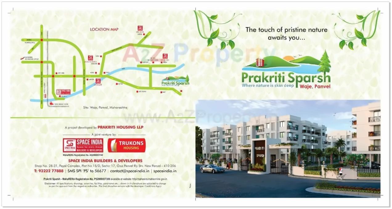  of real estate project Prakriti Sparsh located at Waje, Raigarh, Maharashtra