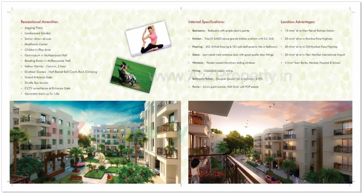  of real estate project Prakriti Sparsh located at Waje, Raigarh, Maharashtra