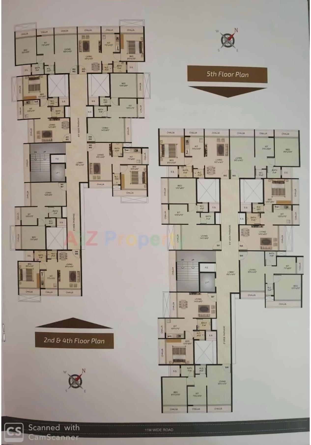 Layout of real estate project Pramukh Narayan located at Taloje-panchnad-, Raigarh, Maharashtra