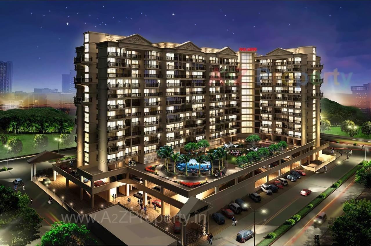 3D Elevation of real estate project Pratik Gardens located at Kamothe-, Raigarh, Maharashtra