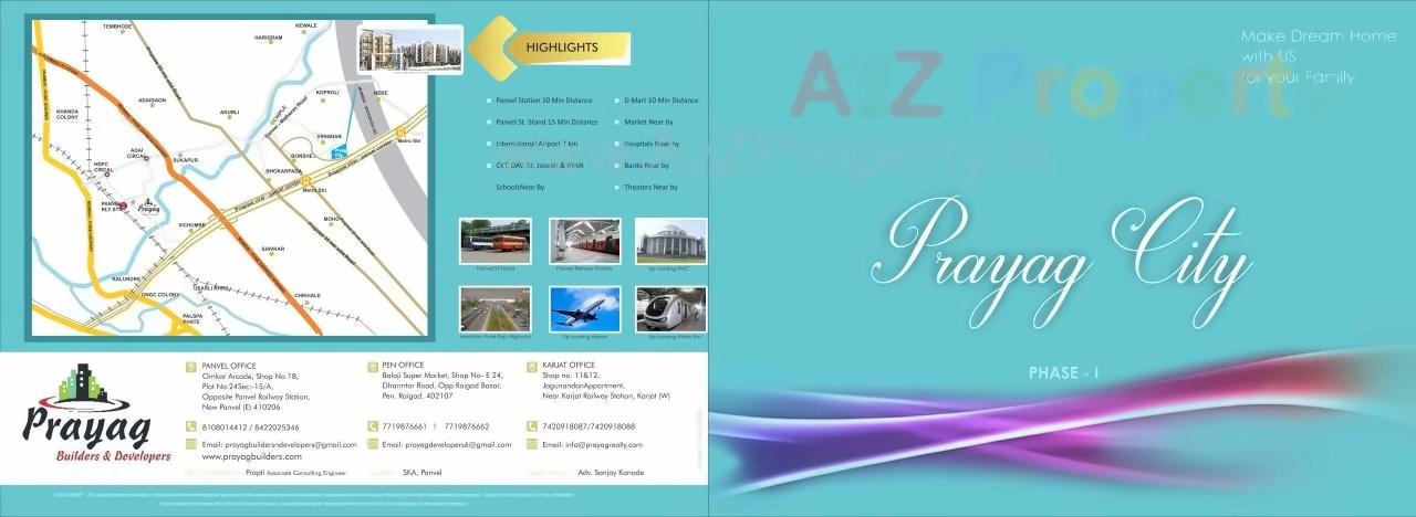  of real estate project Prayag City located at Vihighar, Raigarh, Maharashtra