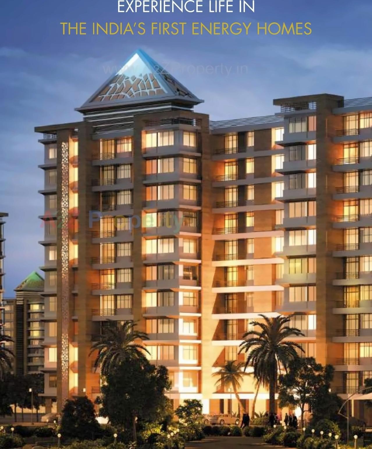 3D Elevation of real estate project Pyramid located at Ambivali-t-tungartan, Raigarh, Maharashtra