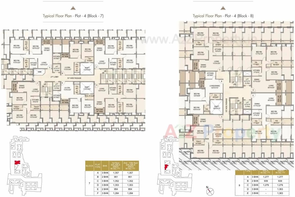 Layout of real estate project Pyramid located at Ambivali-t-tungartan, Raigarh, Maharashtra