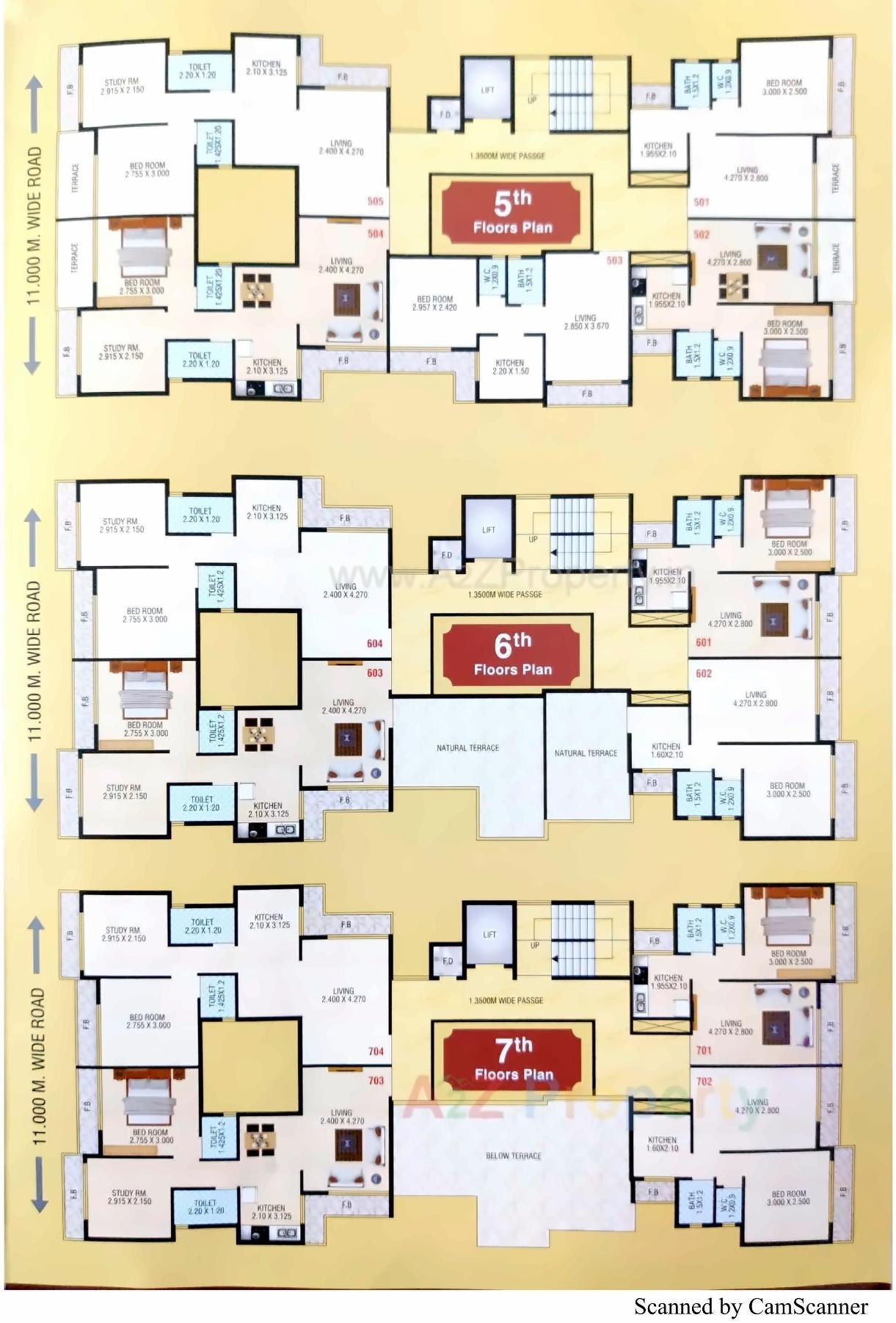 Layout of real estate project Radhe Krishna located at Ulawe, Raigarh, Maharashtra
