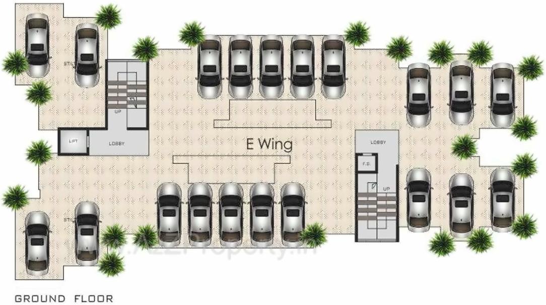 Layout of real estate project Raghunath Vihar located at Khopoli, Raigarh, Maharashtra
