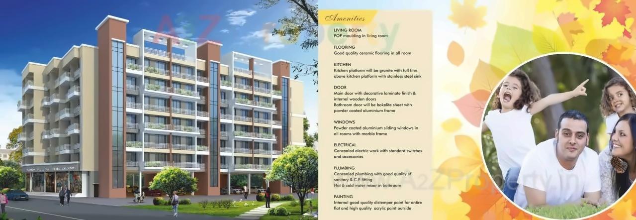 3D Elevation of real estate project Raghunath Vihar located at Khopoli, Raigarh, Maharashtra