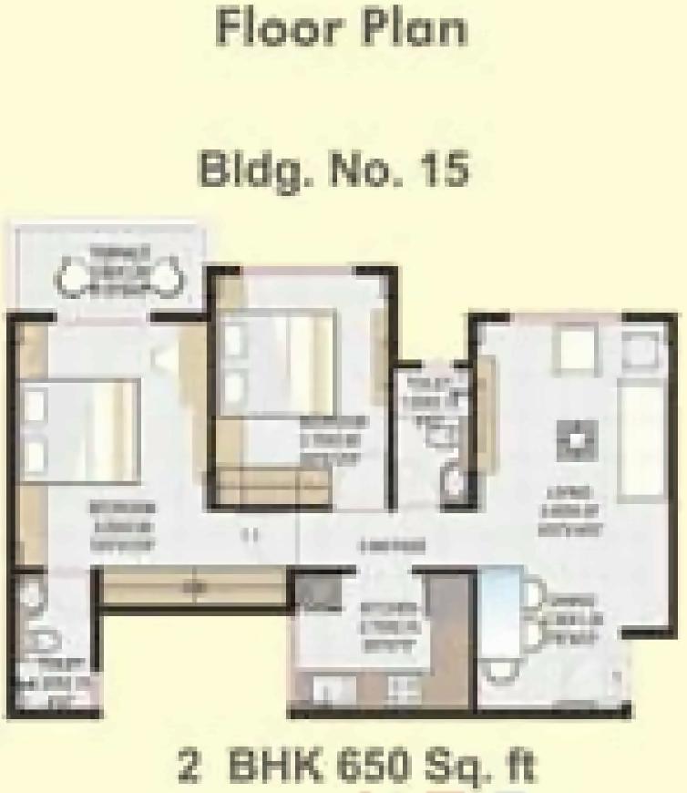 Layout of real estate project Raj Baug located at Neral, Raigarh, Maharashtra