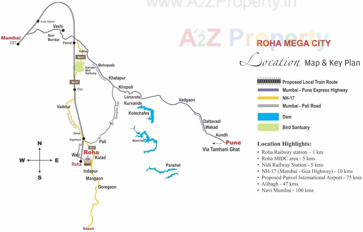  of real estate project Roha Mega City Ia located at Pingalsai, Raigarh, Maharashtra