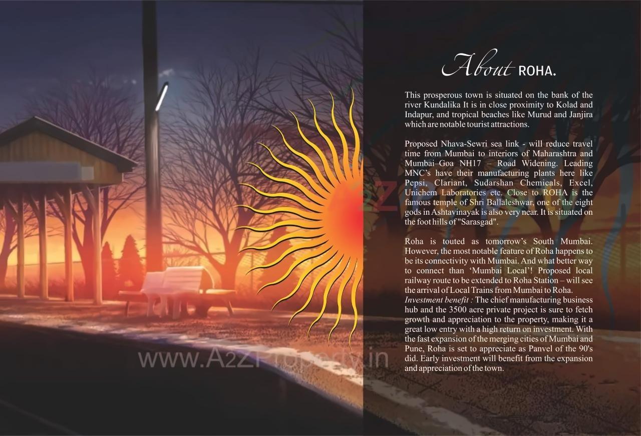  of real estate project Roha Mega City Ia located at Pingalsai, Raigarh, Maharashtra