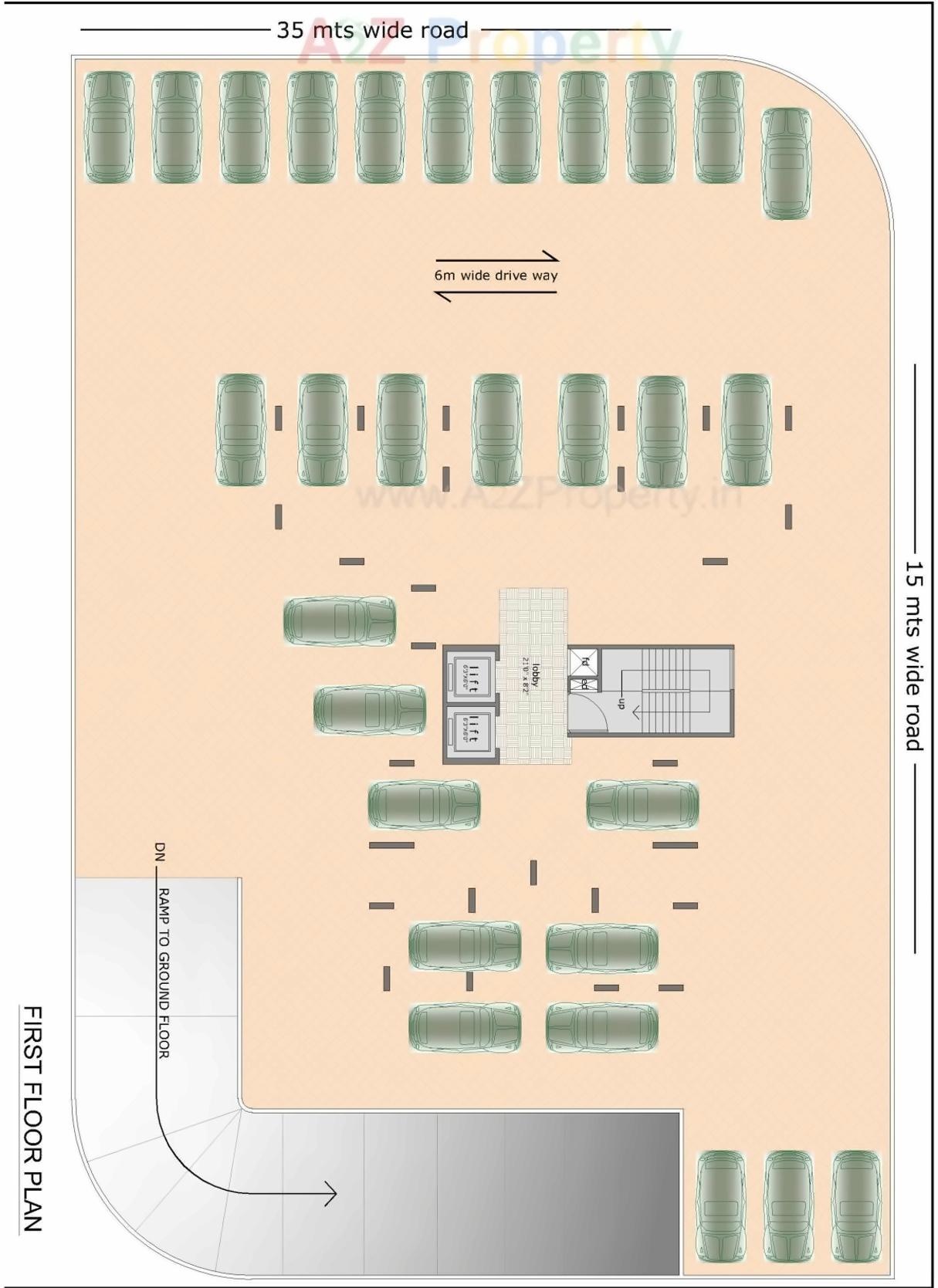 Layout of real estate project Rs Exotica located at Kharghar, Raigarh, Maharashtra