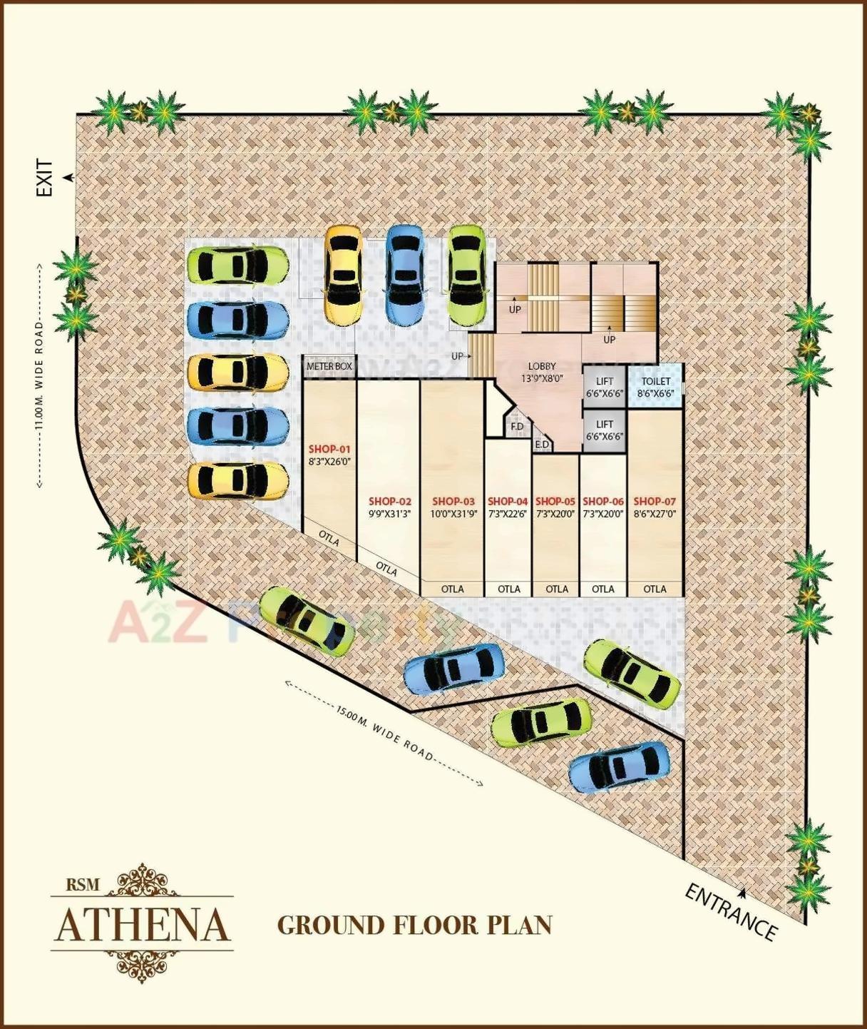  of real estate project Rsm Athena located at Ulawe, Raigarh, Maharashtra