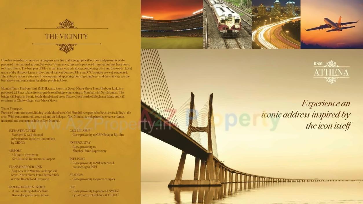  of real estate project Rsm Athena located at Ulawe, Raigarh, Maharashtra
