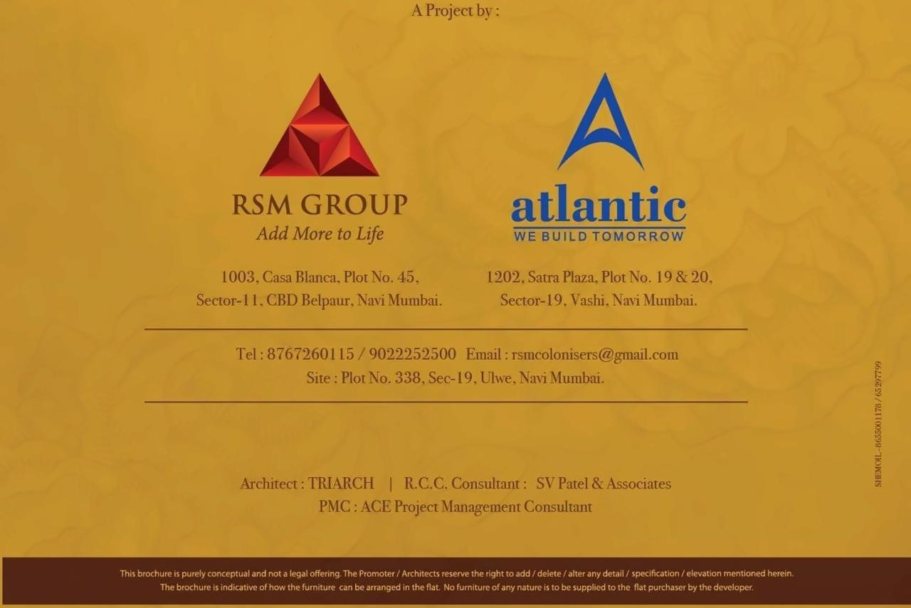  of real estate project Rsm Athena located at Ulawe, Raigarh, Maharashtra
