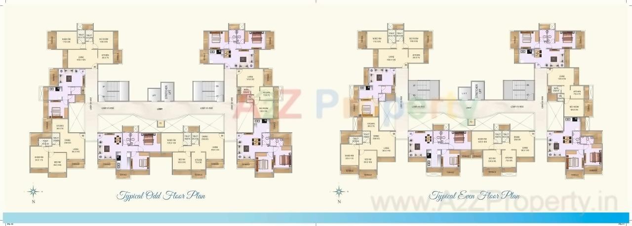 Layout of real estate project Sadguru Universal located at Motha-khanda, Raigarh, Maharashtra