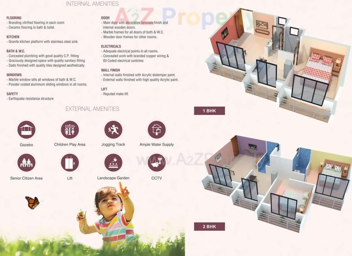  of real estate project Sagar Sargam Residency located at Haliwali, Raigarh, Maharashtra