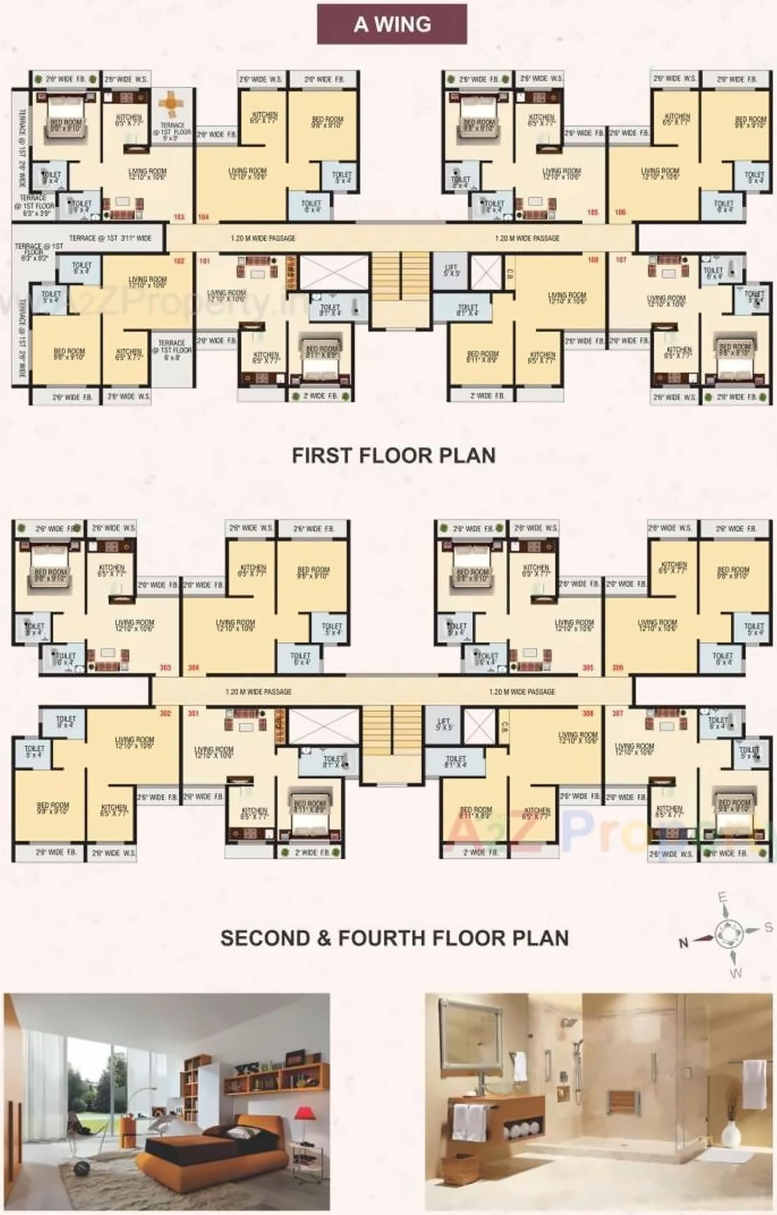 Layout of real estate project Sagar Sargam Residency located at Haliwali, Raigarh, Maharashtra