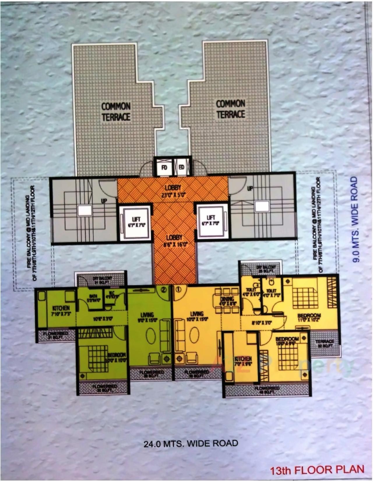 Layout of real estate project Sai Home Infra located at Ulawe, Raigarh, Maharashtra