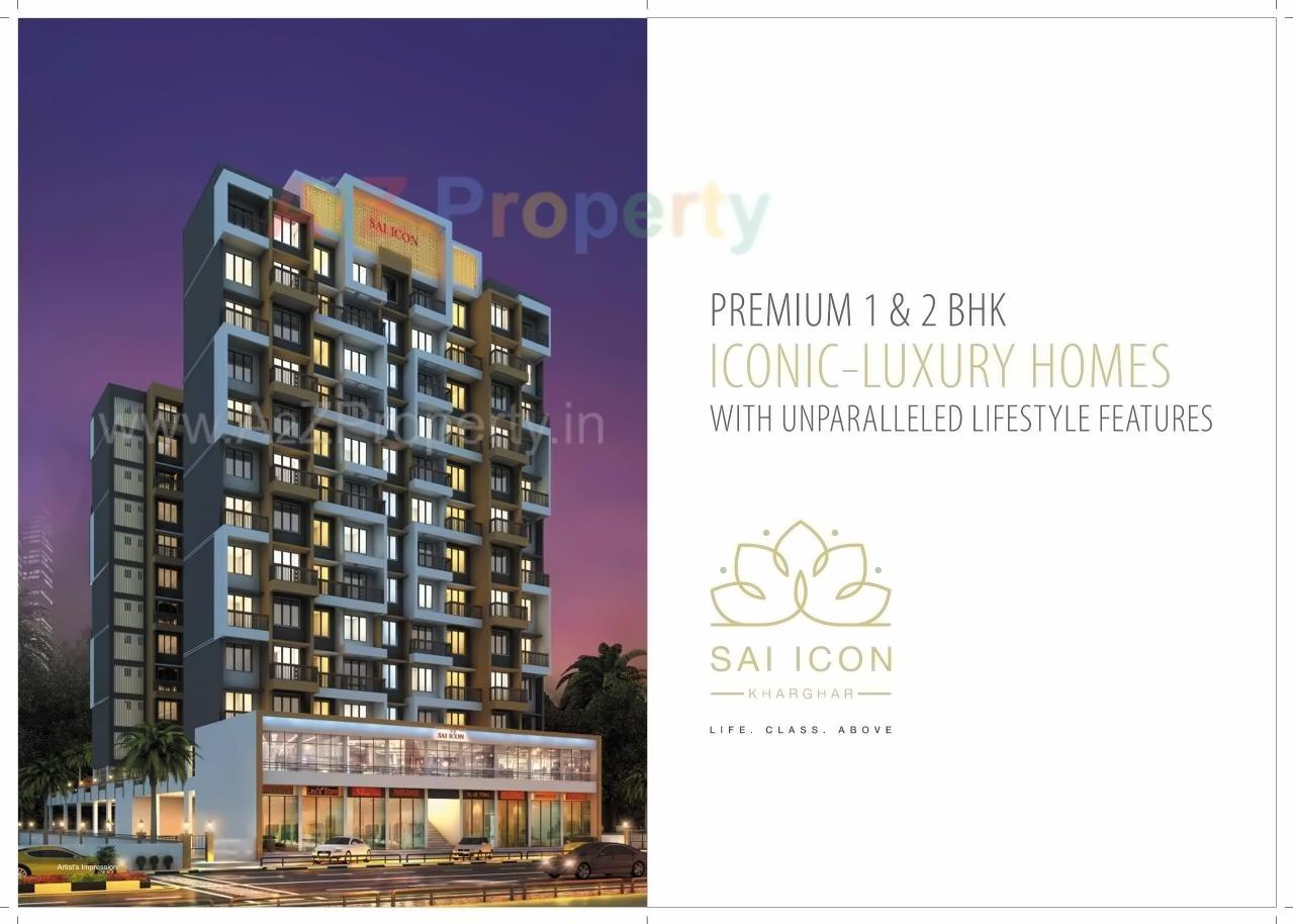 3D Elevation of real estate project Sai Icon located at Owe, Raigarh, Maharashtra