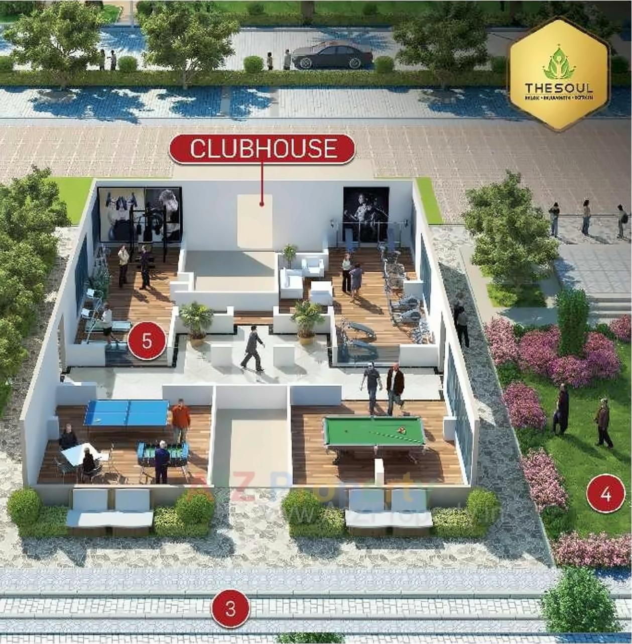 3D Elevation of real estate project Sai Krupa Valley located at Neral, Raigarh, Maharashtra