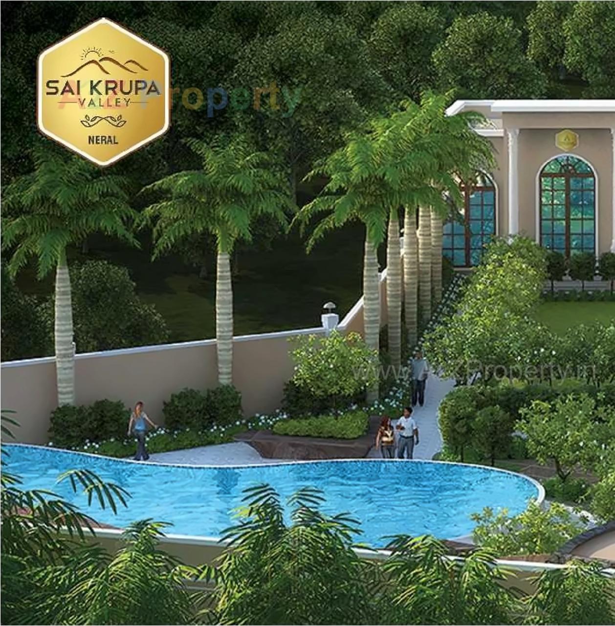 3D Elevation of real estate project Sai Krupa Valley located at Neral, Raigarh, Maharashtra