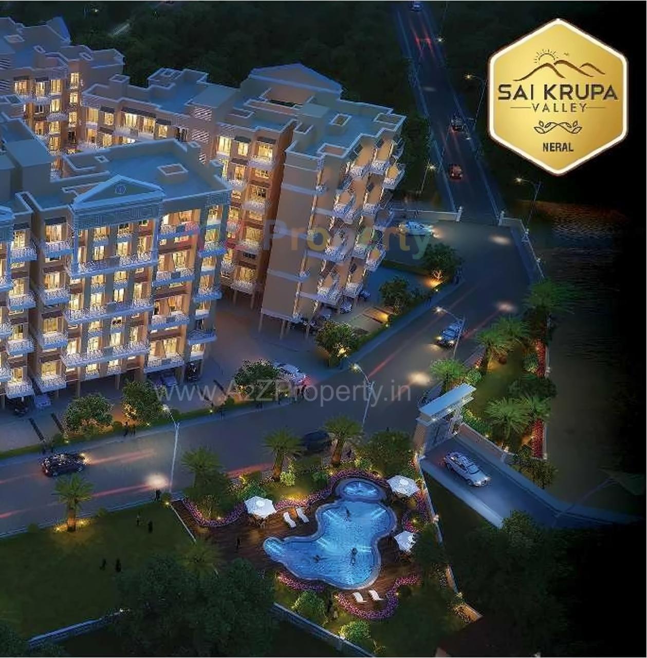 3D Elevation of real estate project Sai Krupa Valley located at Neral, Raigarh, Maharashtra