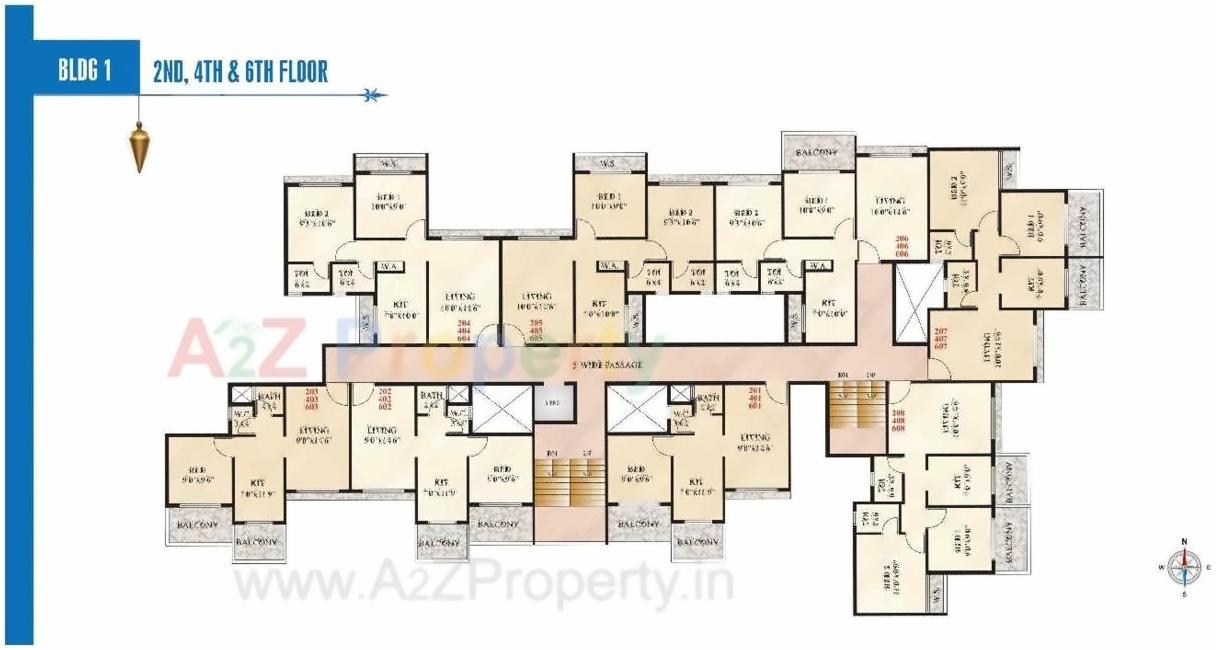 Layout of real estate project Sai Krupa Valley located at Neral, Raigarh, Maharashtra