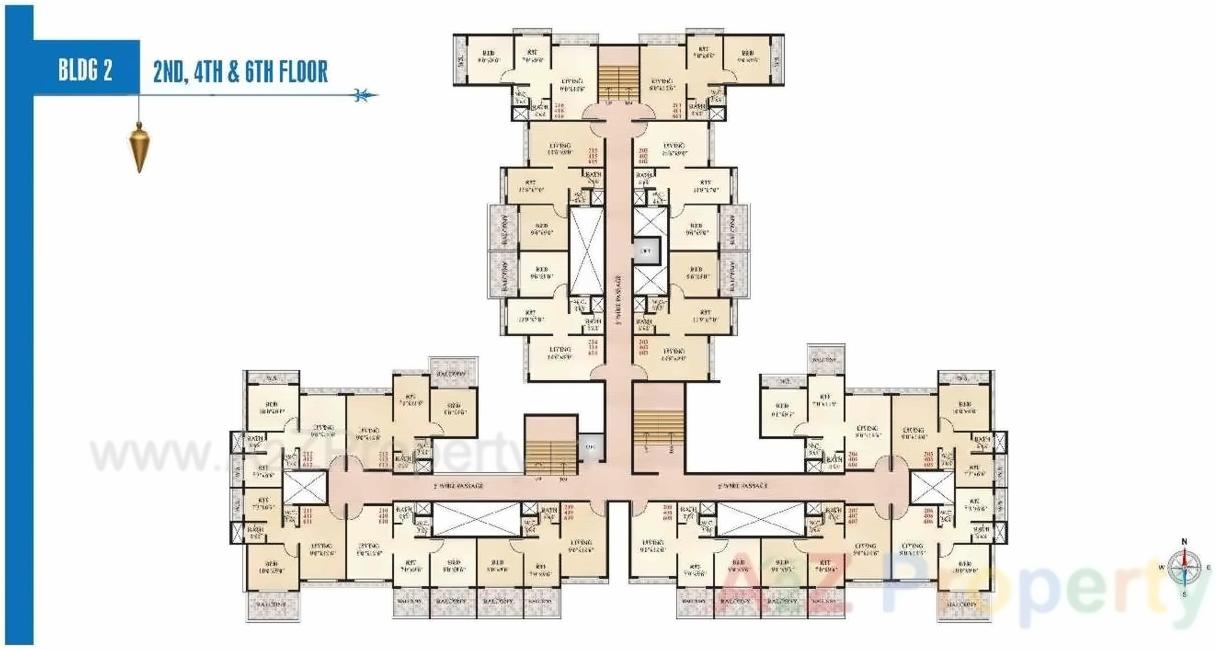 Layout of real estate project Sai Krupa Valley located at Neral, Raigarh, Maharashtra