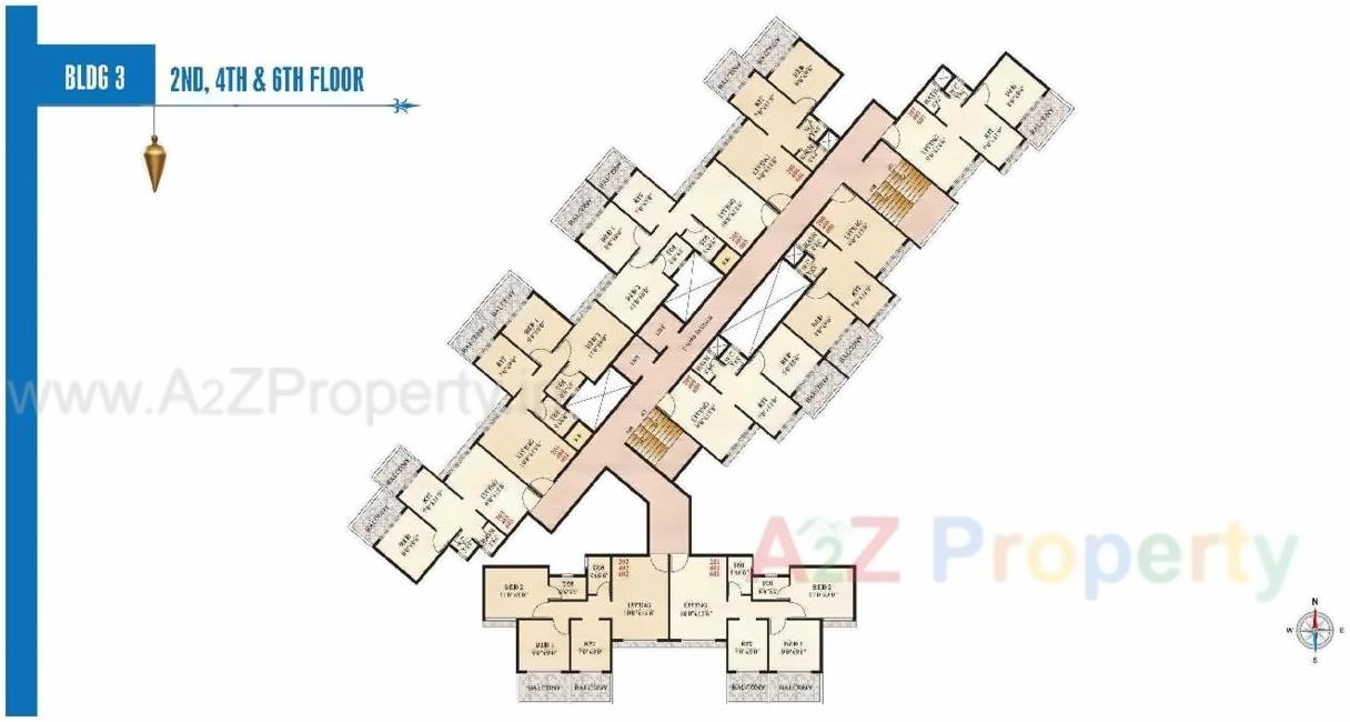 Layout of real estate project Sai Krupa Valley located at Neral, Raigarh, Maharashtra