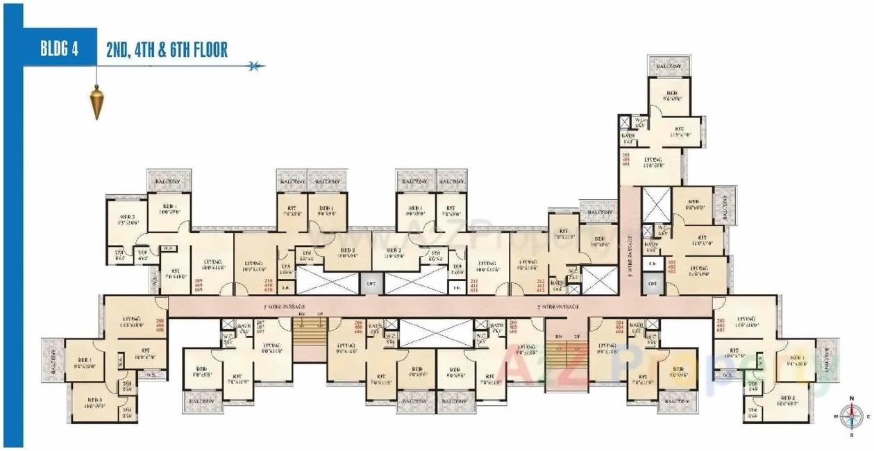 Layout of real estate project Sai Krupa Valley located at Neral, Raigarh, Maharashtra