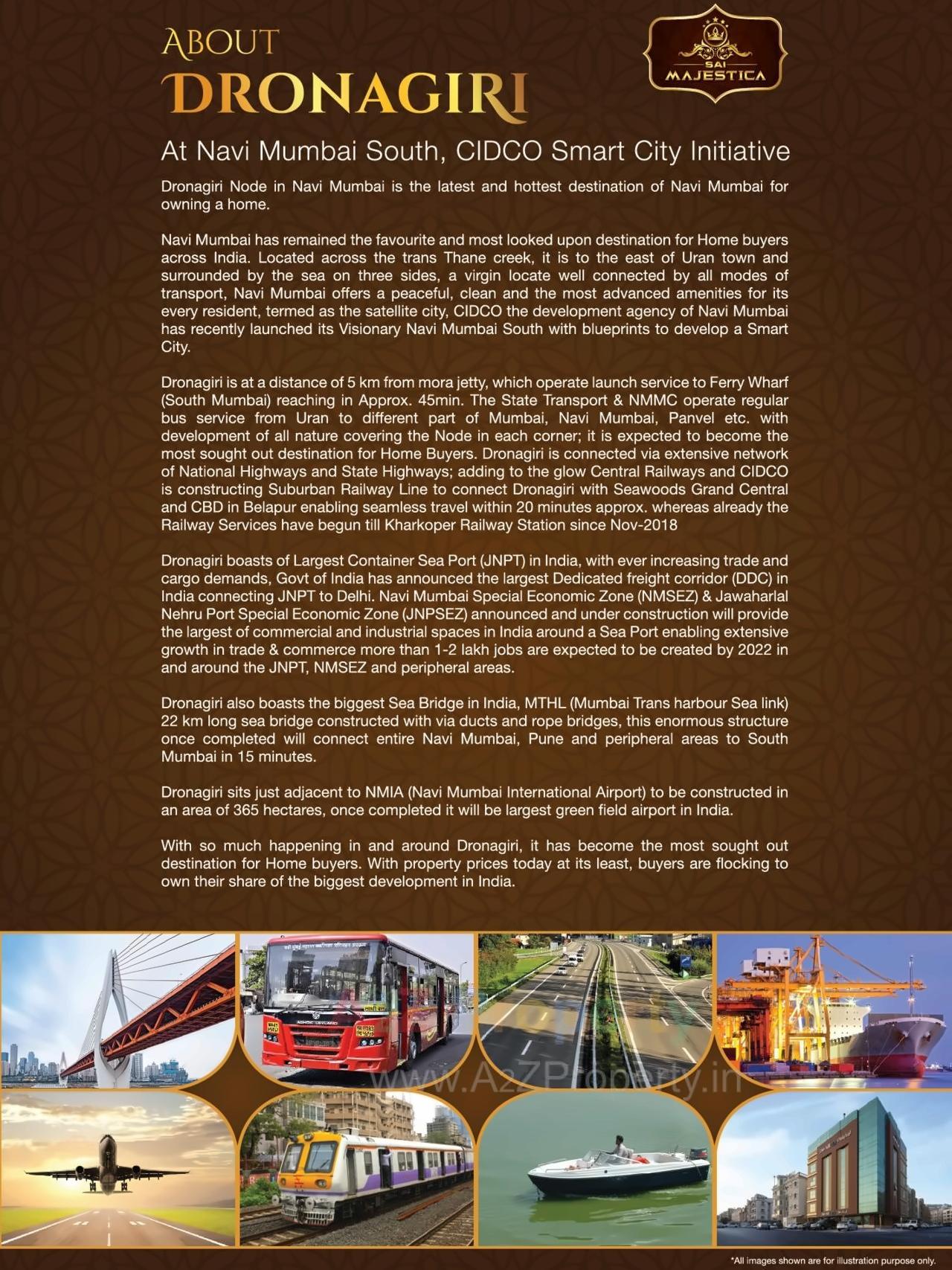  of real estate project Sai Majestica located at Bokadvira, Raigarh, Maharashtra