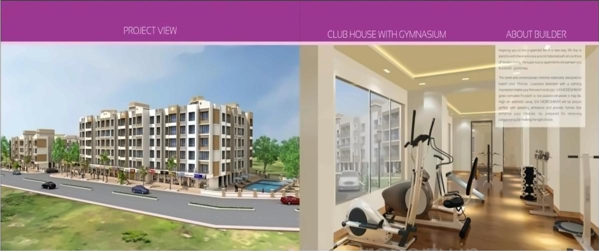 3D Elevation of real estate project Sai Moreshwar located at Wanjarpada, Raigarh, Maharashtra
