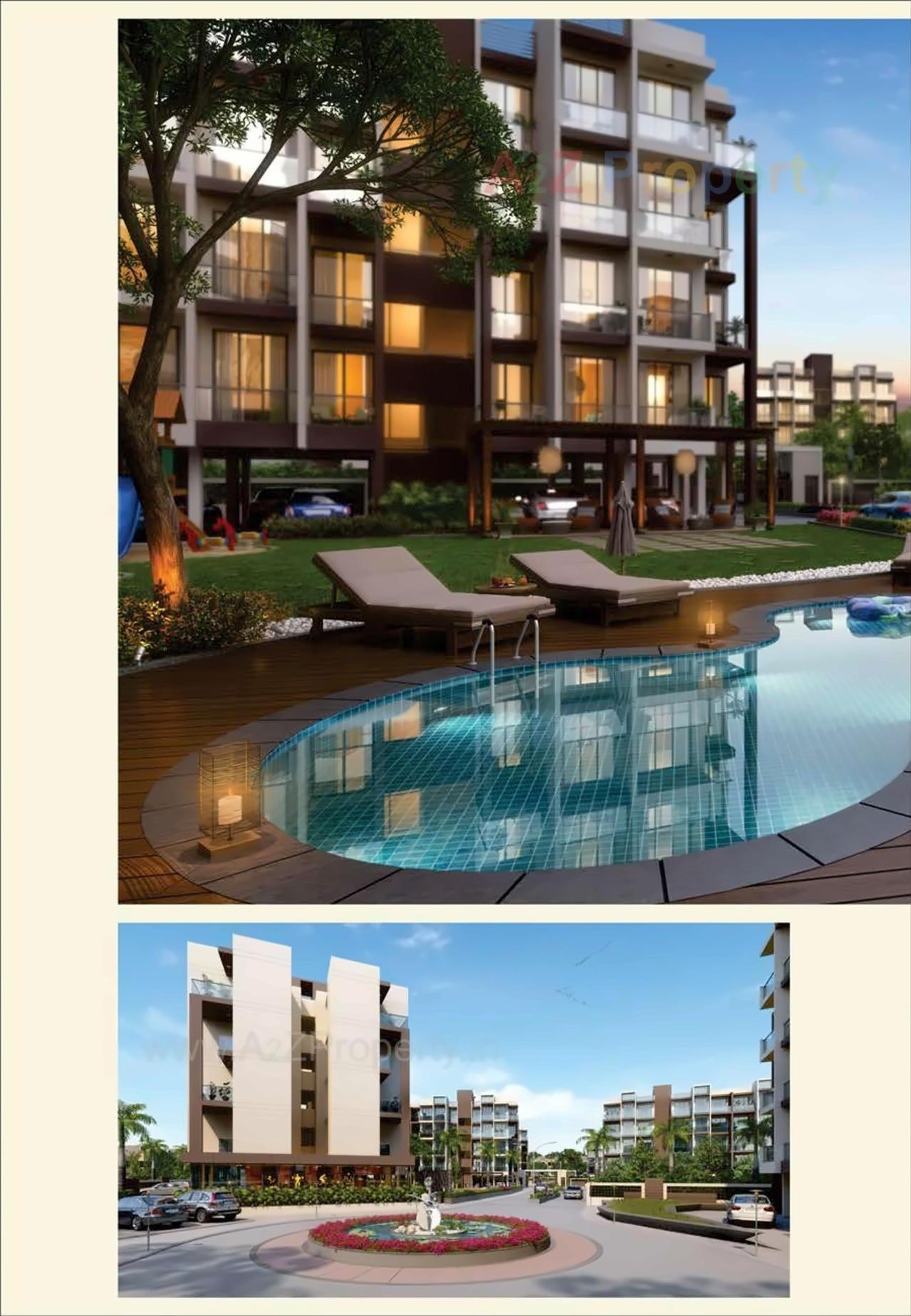 3D Elevation of real estate project Sai Prasad Garden located at Nevali, Raigarh, Maharashtra