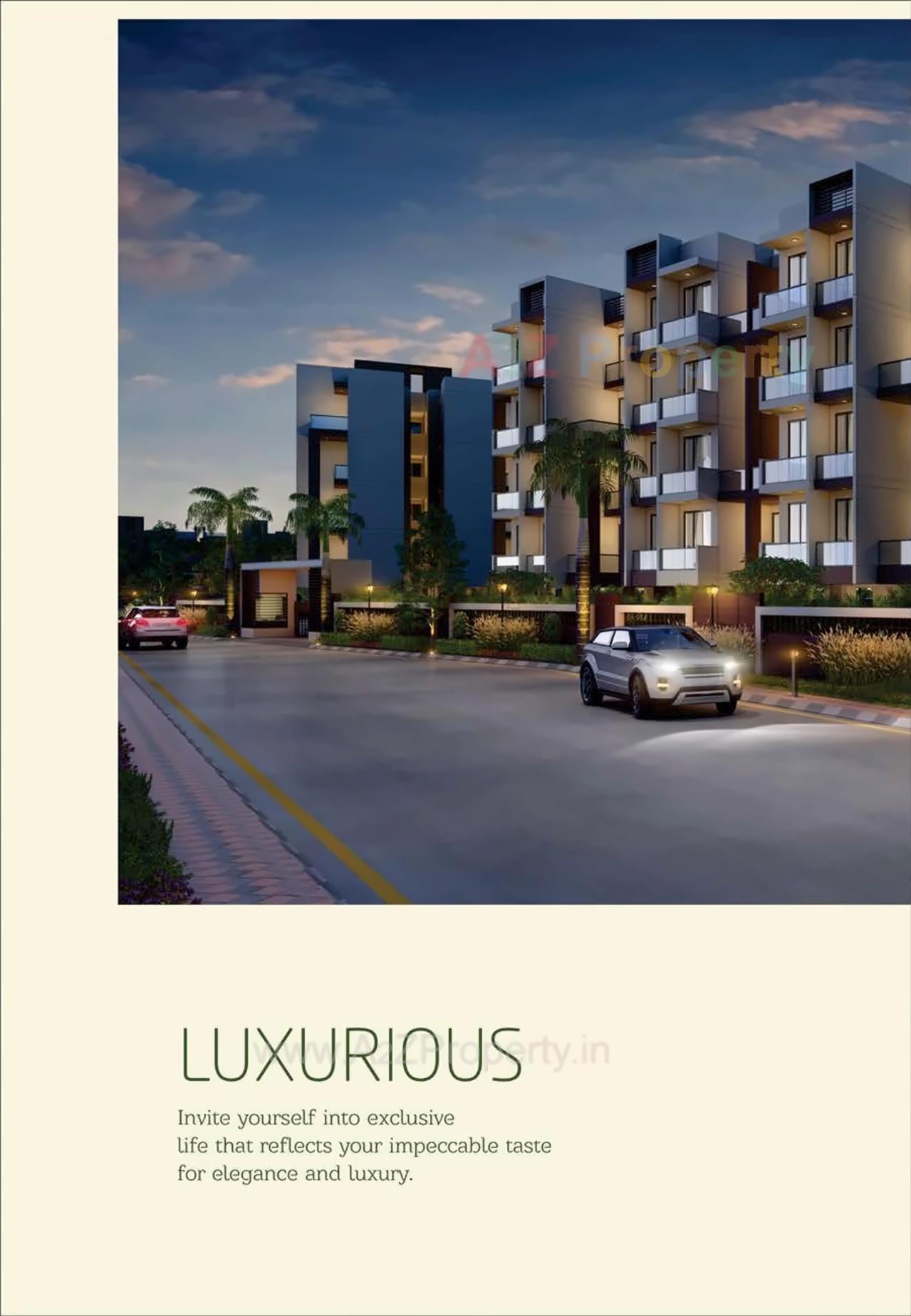 3D Elevation of real estate project Sai Prasad Garden located at Nevali, Raigarh, Maharashtra