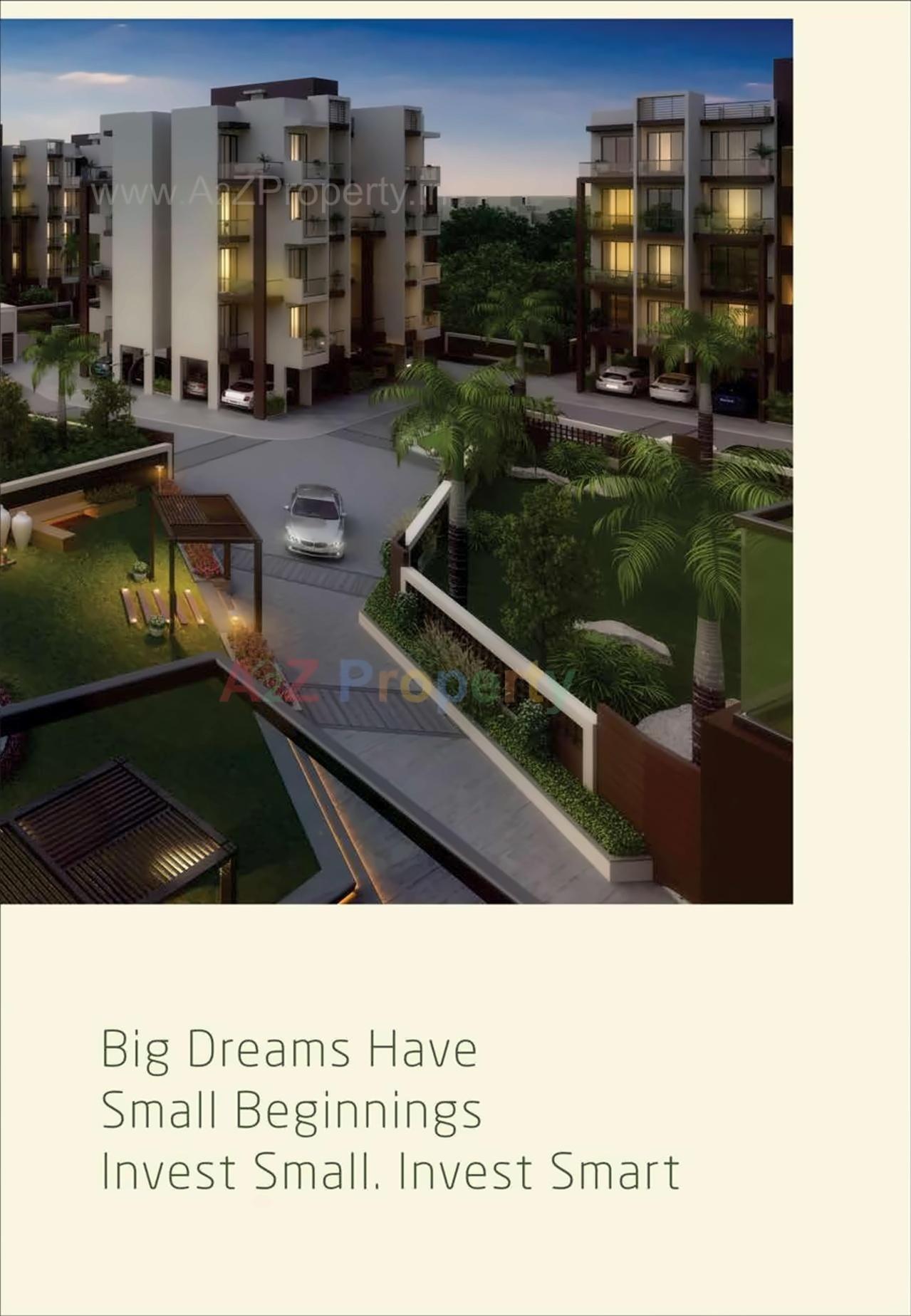 3D Elevation of real estate project Sai Prasad Garden located at Nevali, Raigarh, Maharashtra