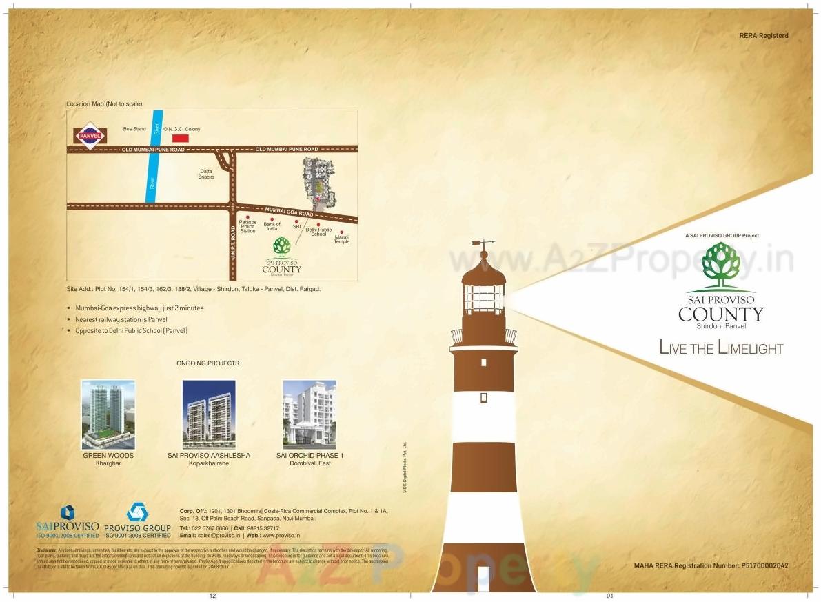  of real estate project Sai Proviso County located at Shirdhon, Raigarh, Maharashtra