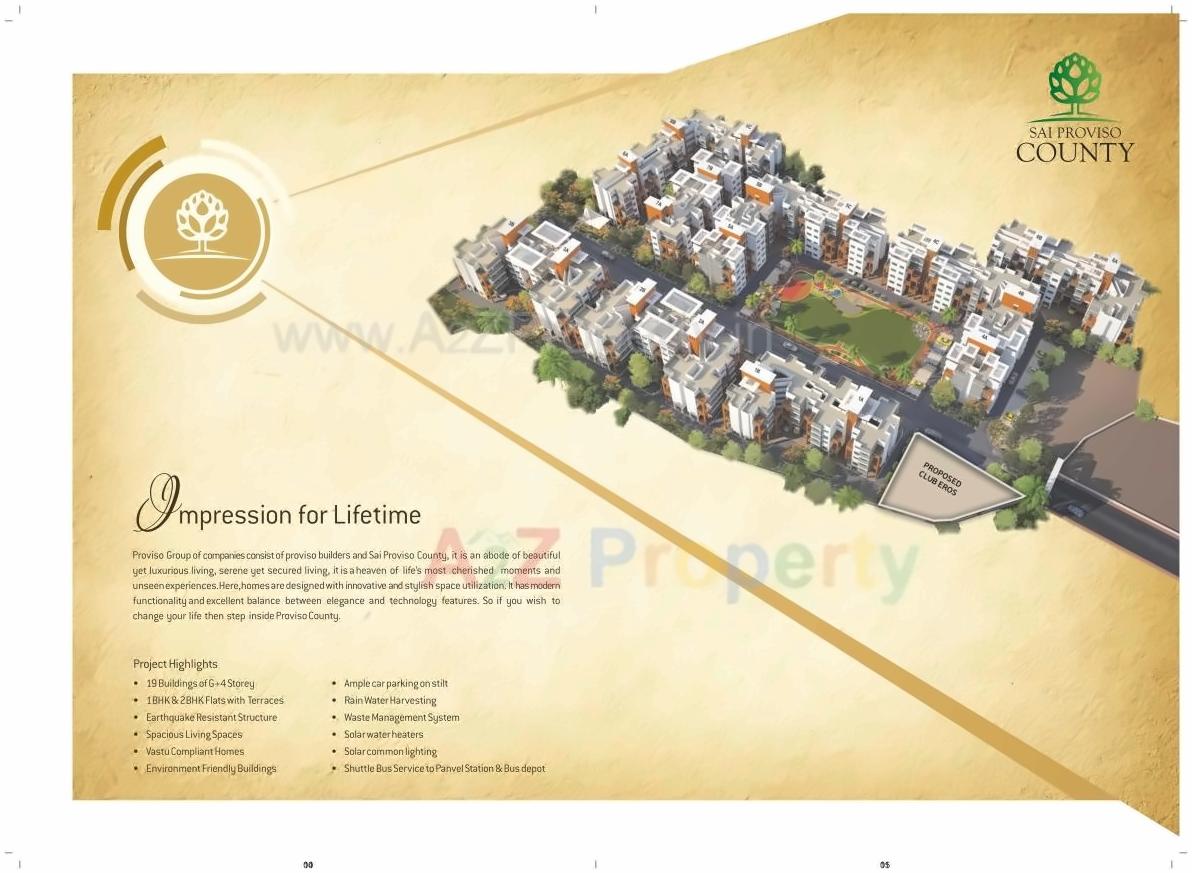  of real estate project Sai Proviso County located at Shirdhon, Raigarh, Maharashtra
