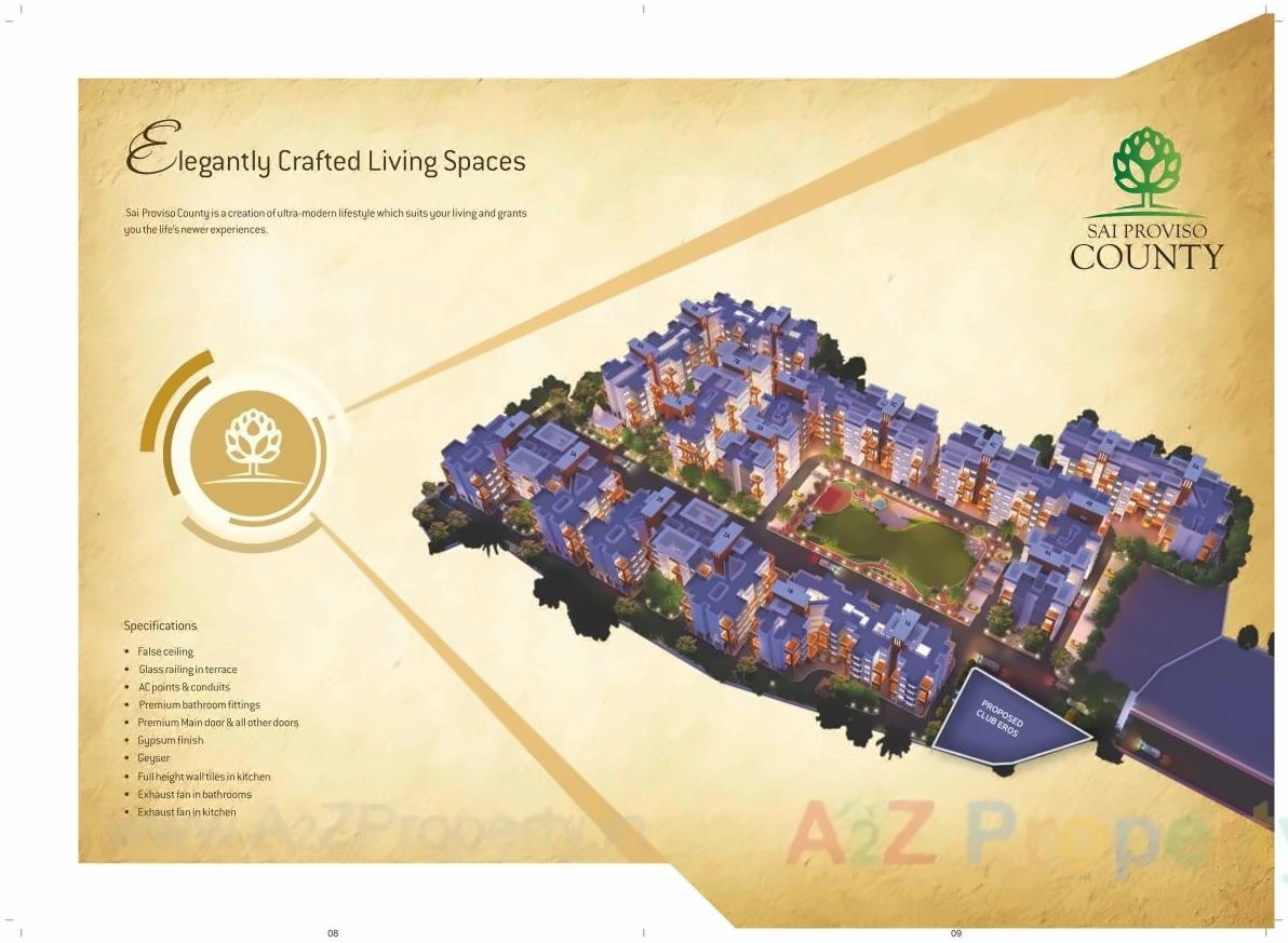  of real estate project Sai Proviso County located at Shirdhon, Raigarh, Maharashtra