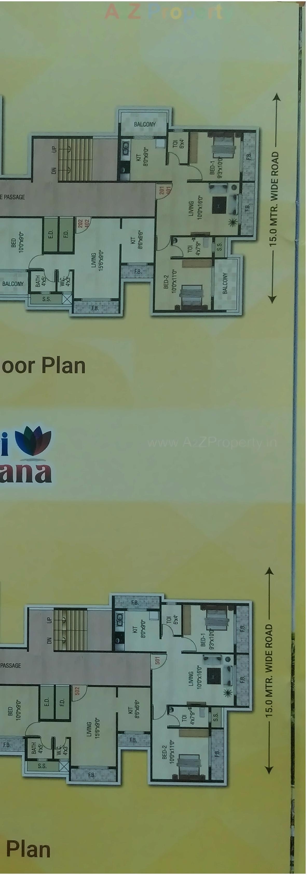 Layout of real estate project Sai Rachana located at Kamothe-, Raigarh, Maharashtra